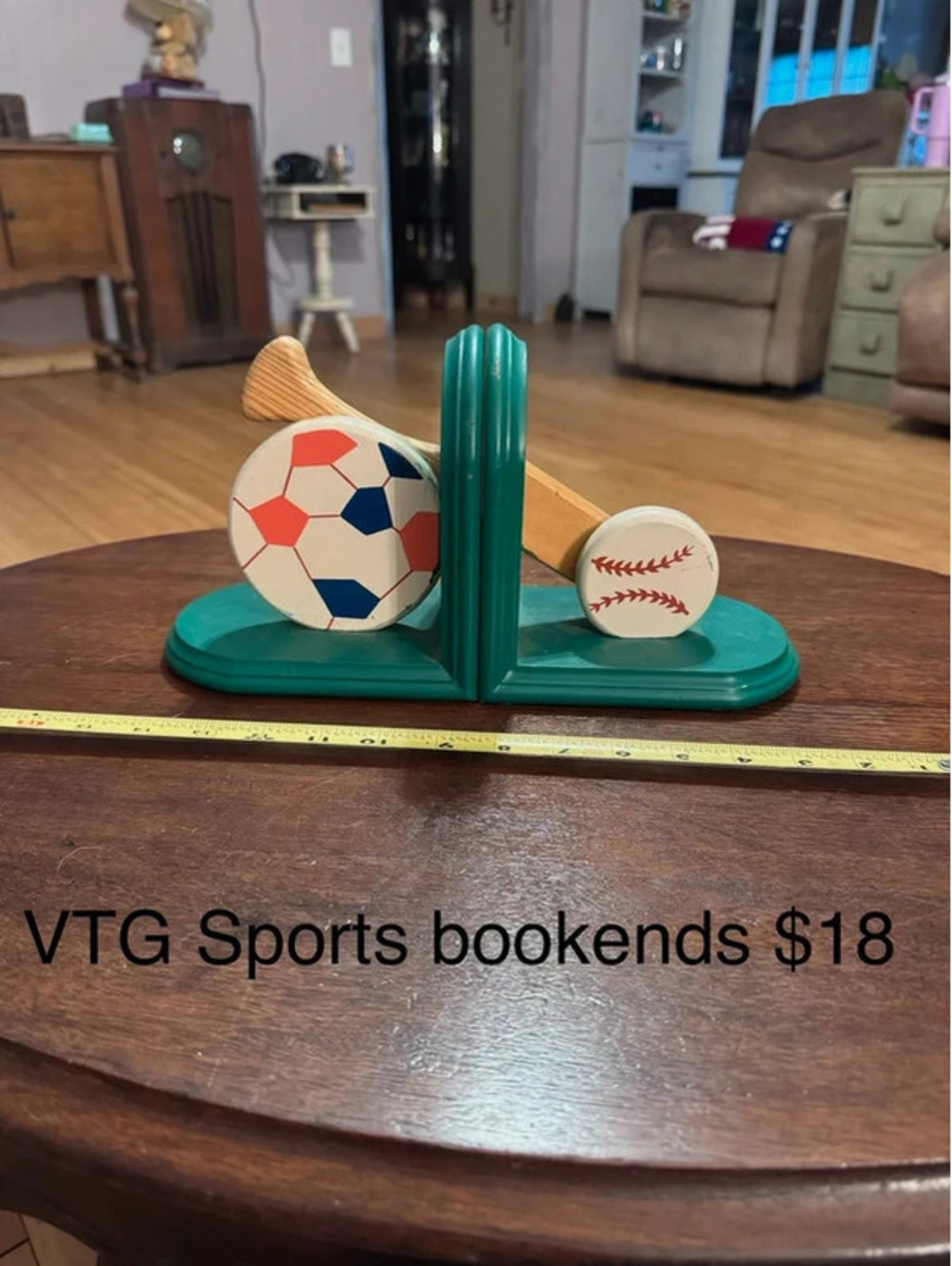Vintage Inmon Ent Sports Bookends